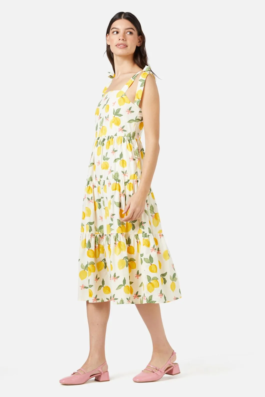 Lemon Midi Dress sold by Princess Highway product image thumbnail 4
