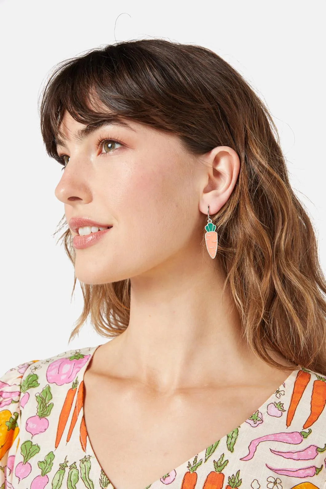 Carrot Earrings sold by Princess Highway