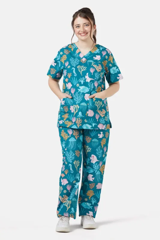 Oceania Scrub Set sold by Princess Highway