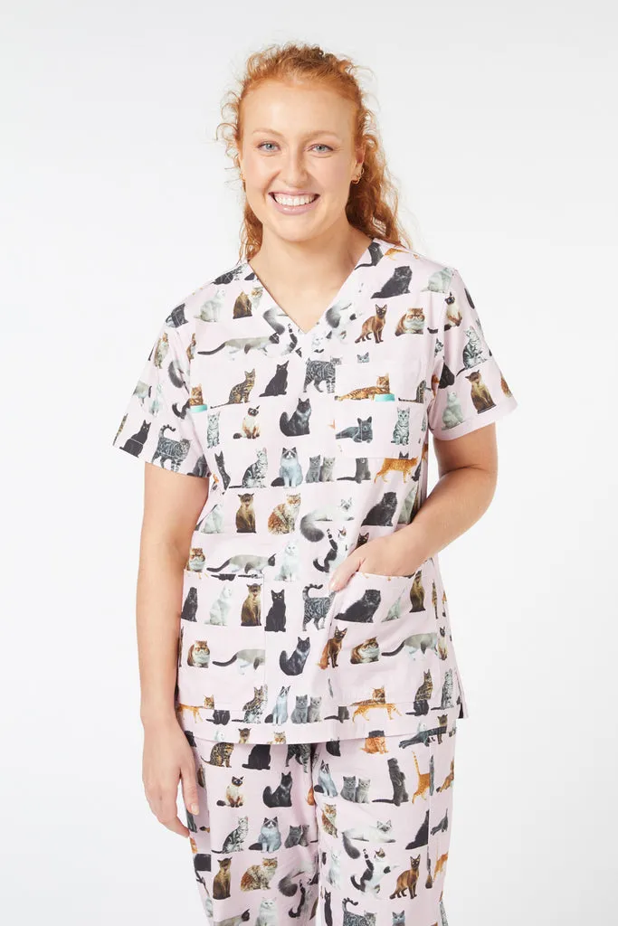 All The Cats Scrubs sold by Princess Highway product image thumbnail 2