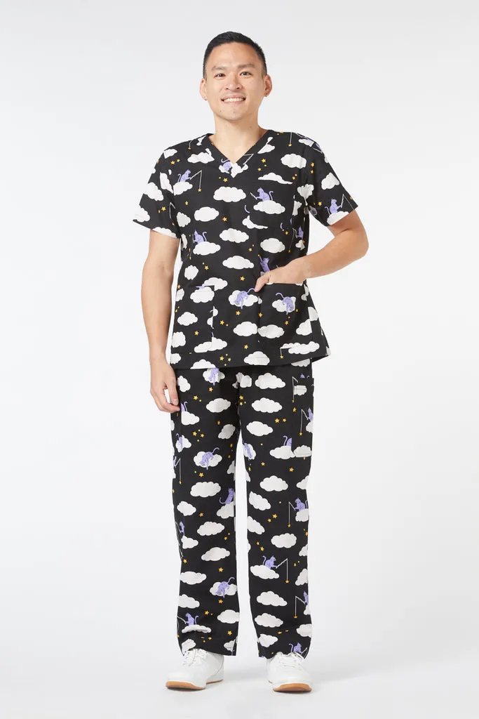 Cat In The Clouds Scrubs sold by Princess Highway