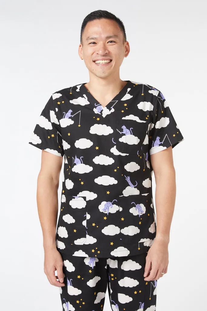 Cat In The Clouds Scrubs sold by Princess Highway product image thumbnail 2