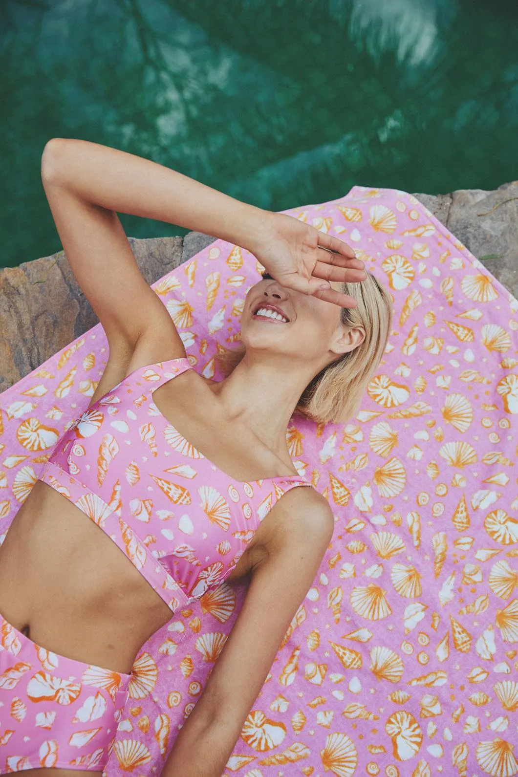 Seashells Beach Towel sold by Princess Highway