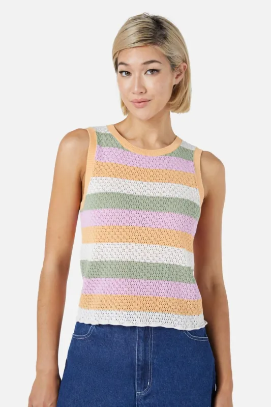 Grace Stripe Knit Top sold by Princess Highway