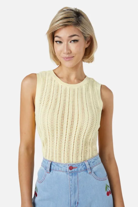 Greta Knit Tank Top sold by Princess Highway