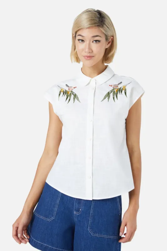Finch Emb Blouse sold by Princess Highway