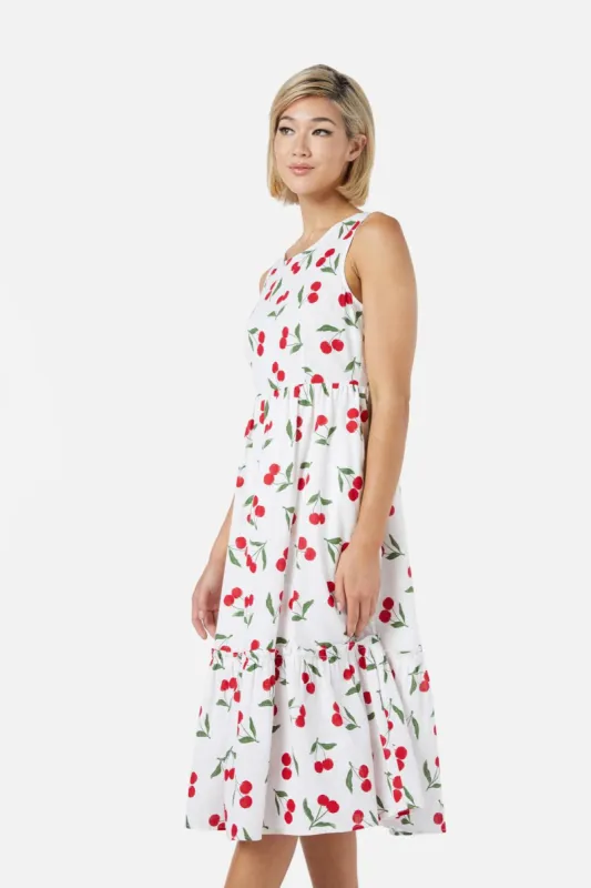 Cherry Girl Midi Dress sold by Princess Highway
