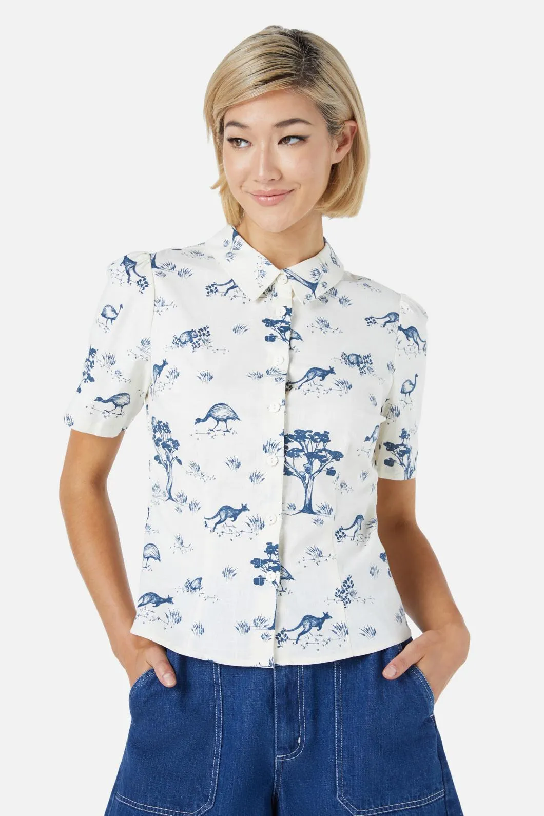 Australian Toile Blouse sold by Princess Highway product image thumbnail 3