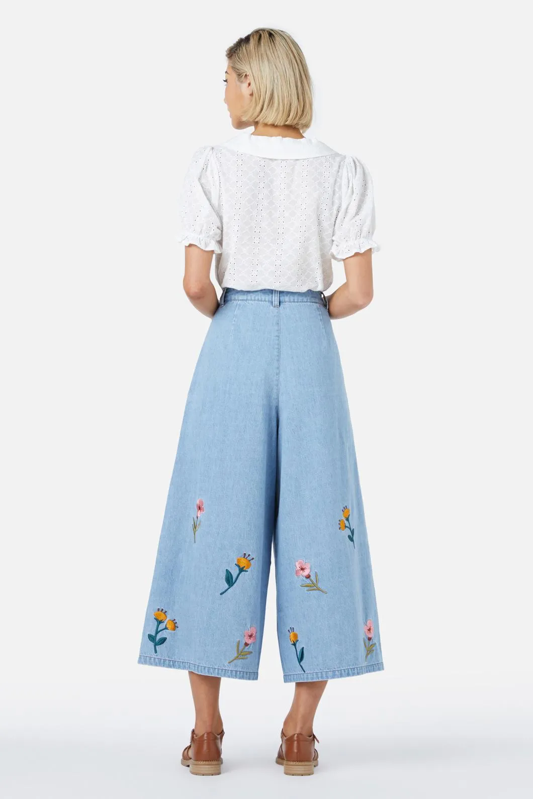 Toni Embroidered Culotte sold by Princess Highway product image thumbnail 4
