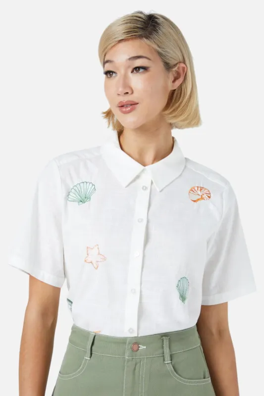 Shells Emb Shirt sold by Princess Highway