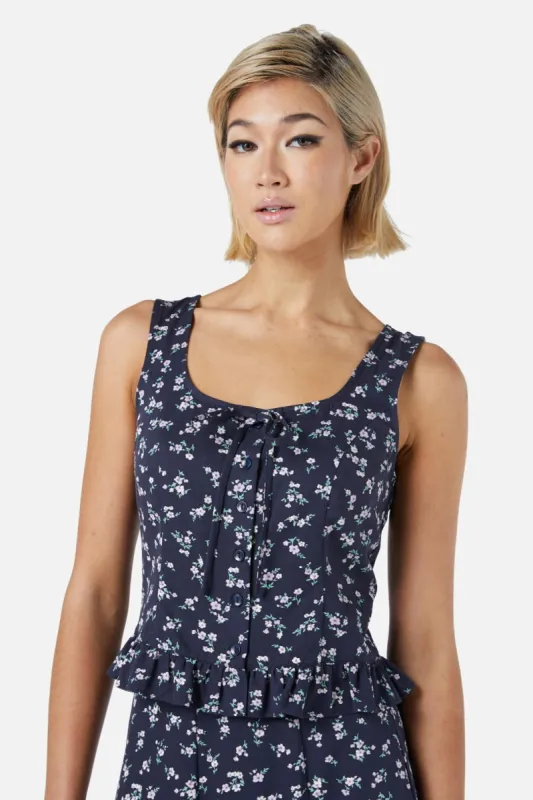 Lila Ditsy Top sold by Princess Highway