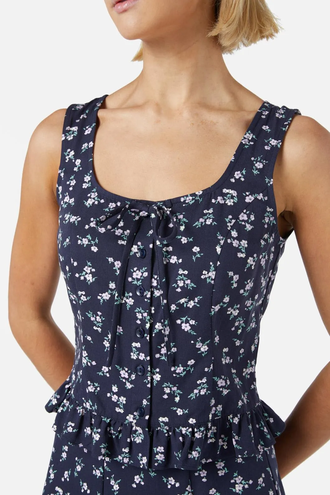 Lila Ditsy Top sold by Princess Highway product image thumbnail 5