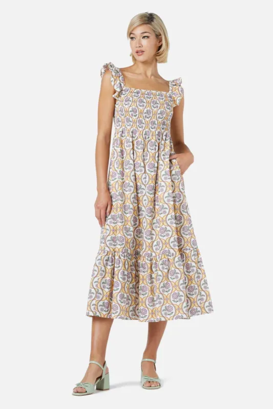 Renata Midi Dress sold by Princess Highway