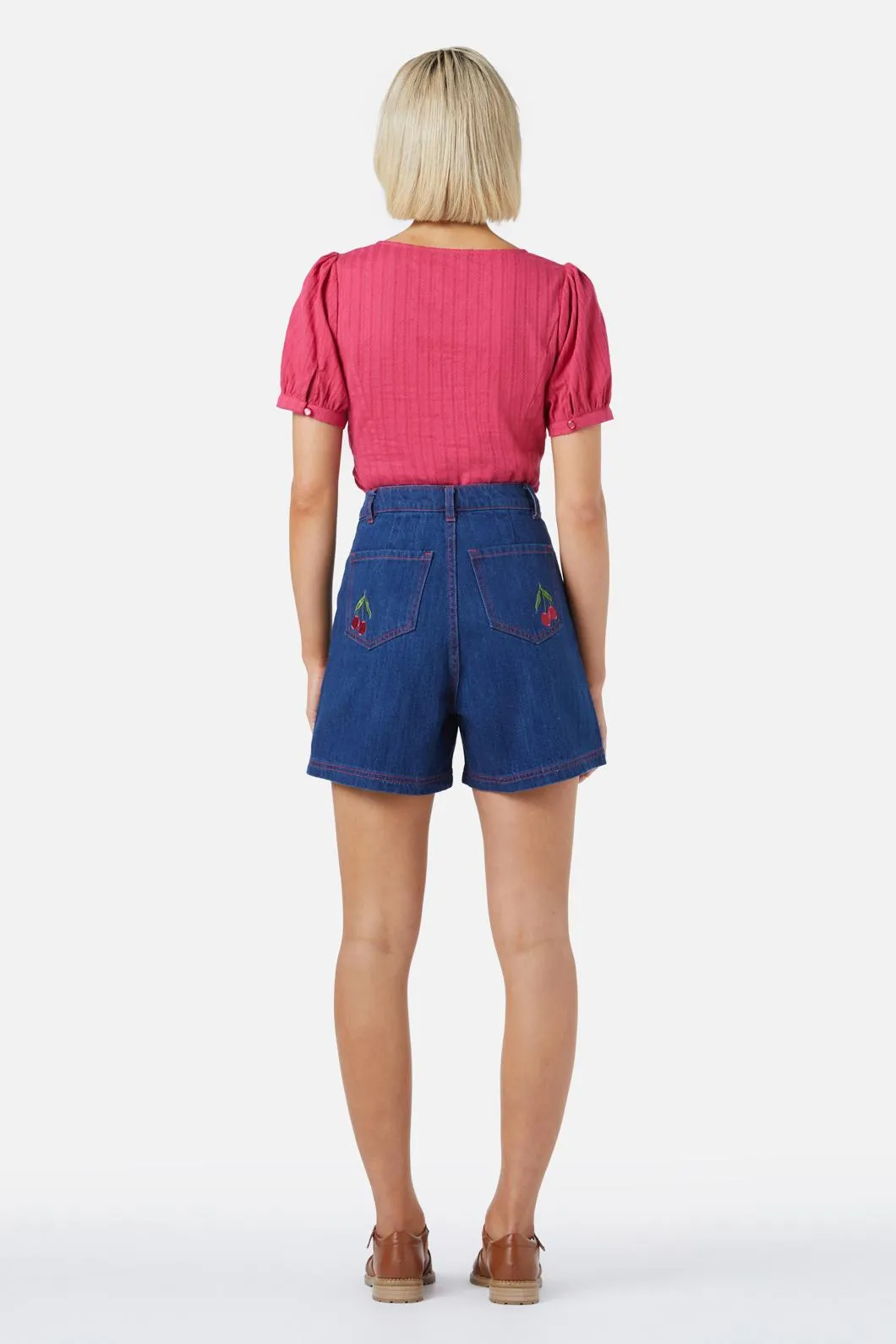 Cherry Emb Short sold by Princess Highway product image thumbnail 4