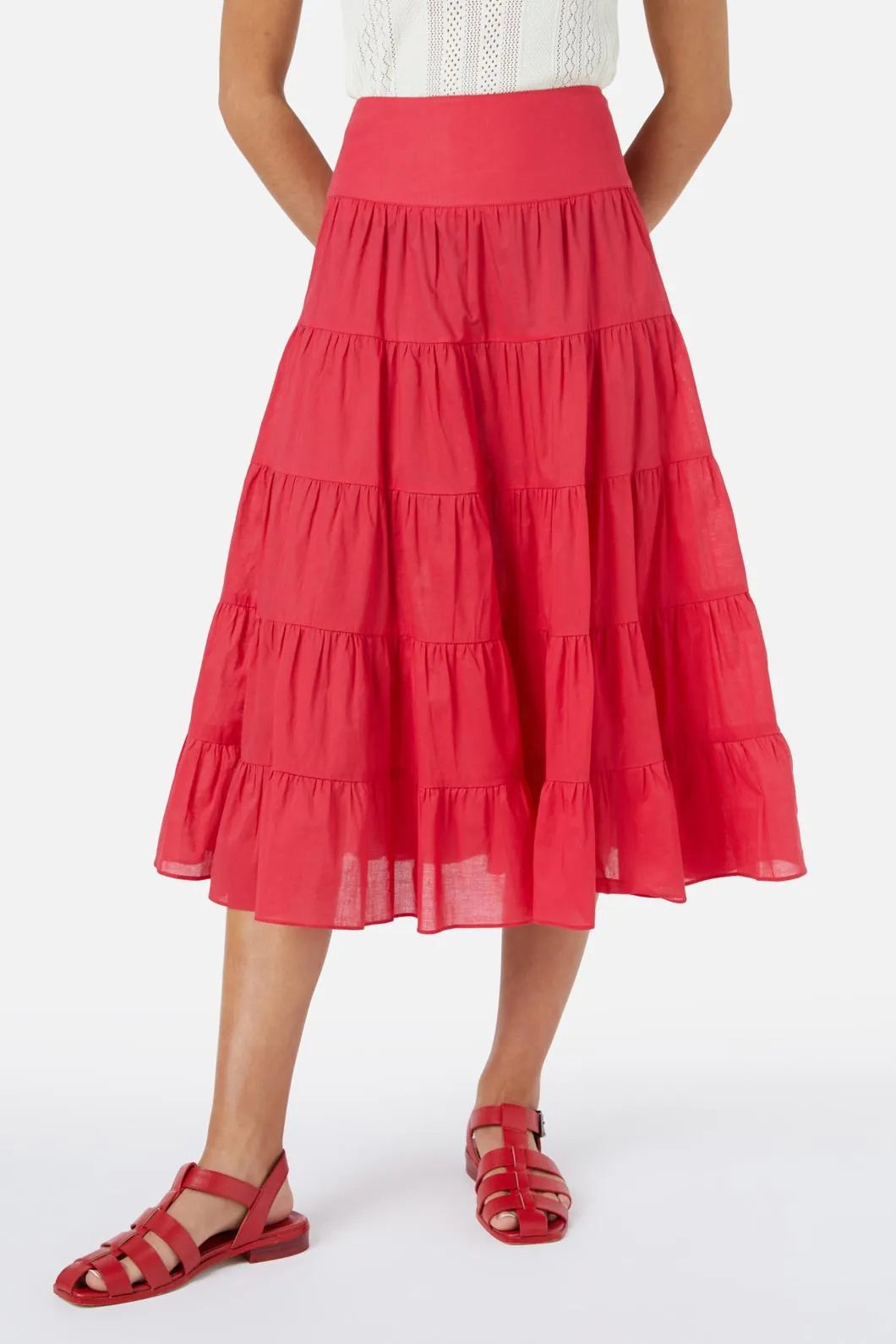 Julie Midi Skirt sold by Princess Highway