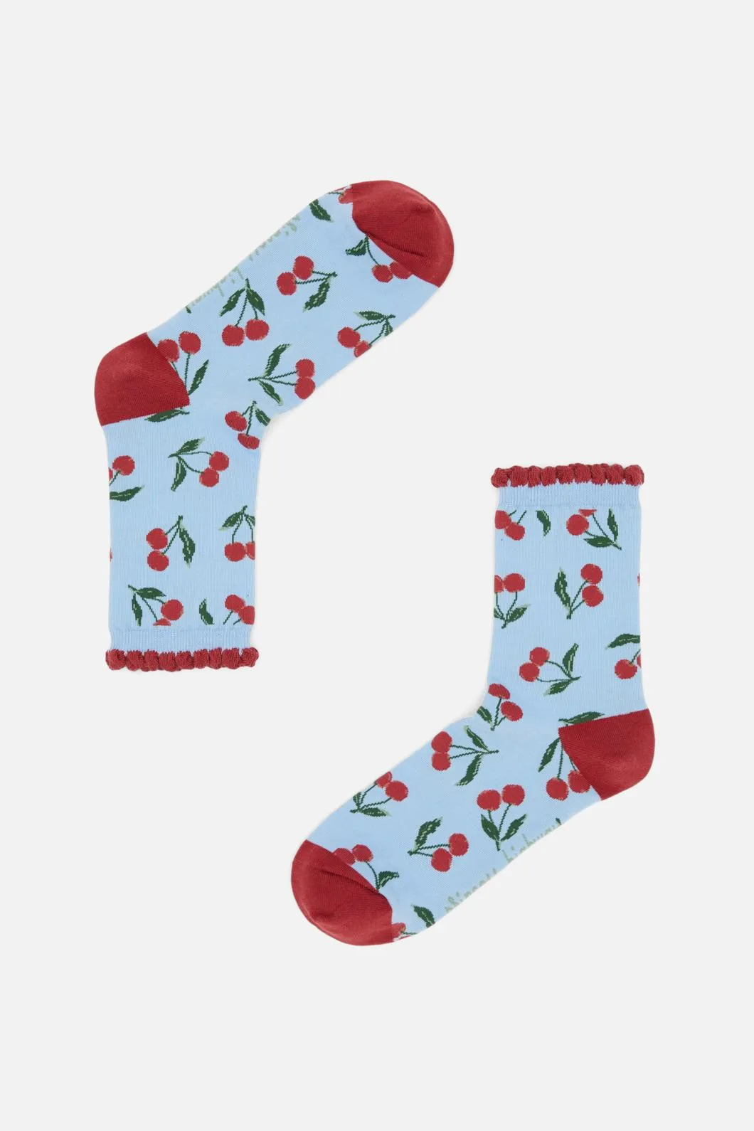 Blue Cherries Socks sold by Princess Highway