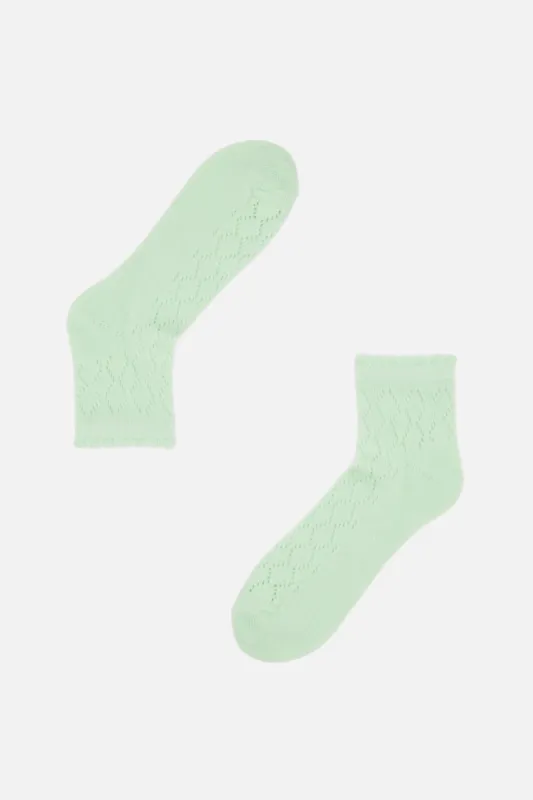 Mint Cute Ankle Socks sold by Princess Highway