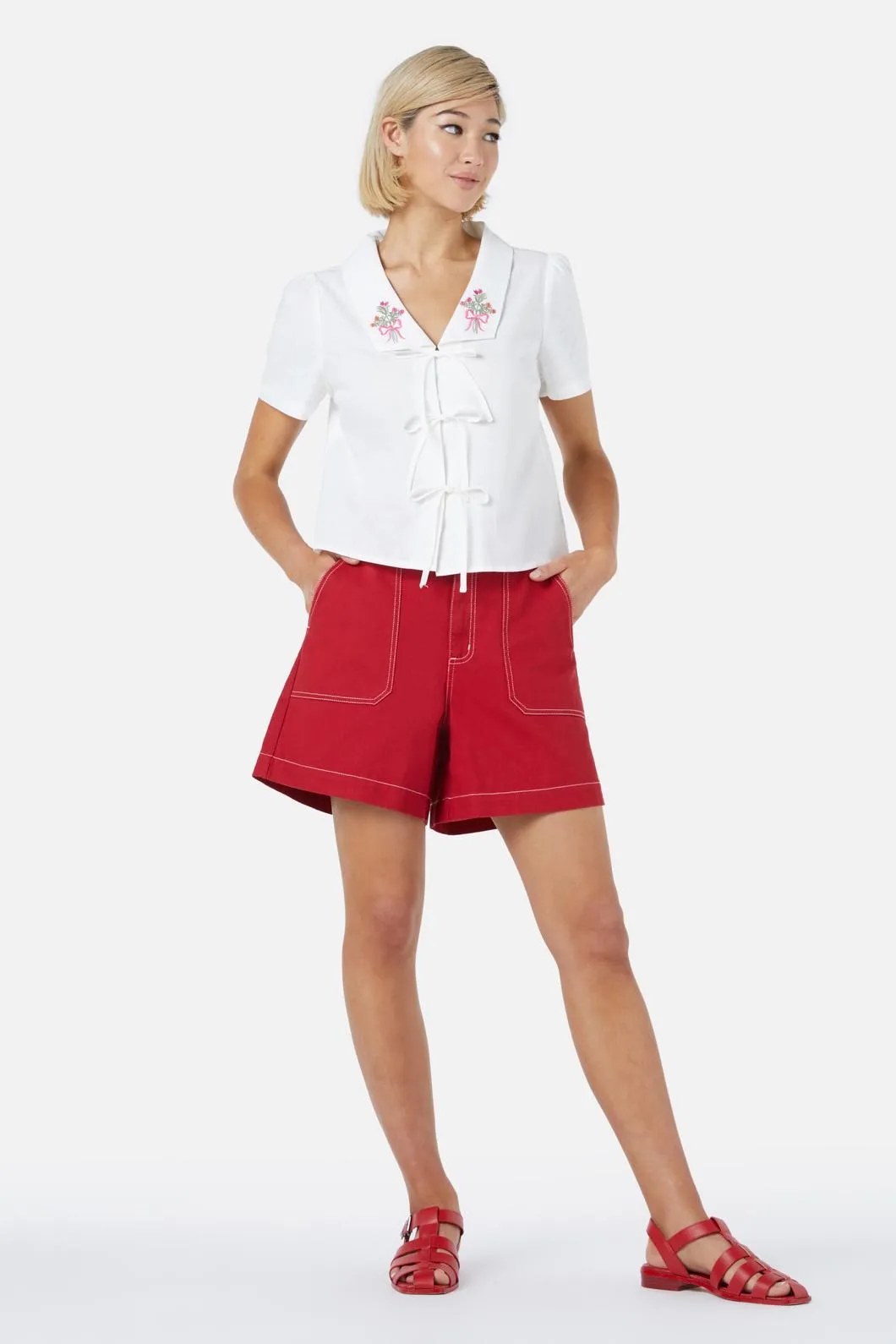 Beautiful Bow Tie Blouse sold by Princess Highway product image thumbnail 2