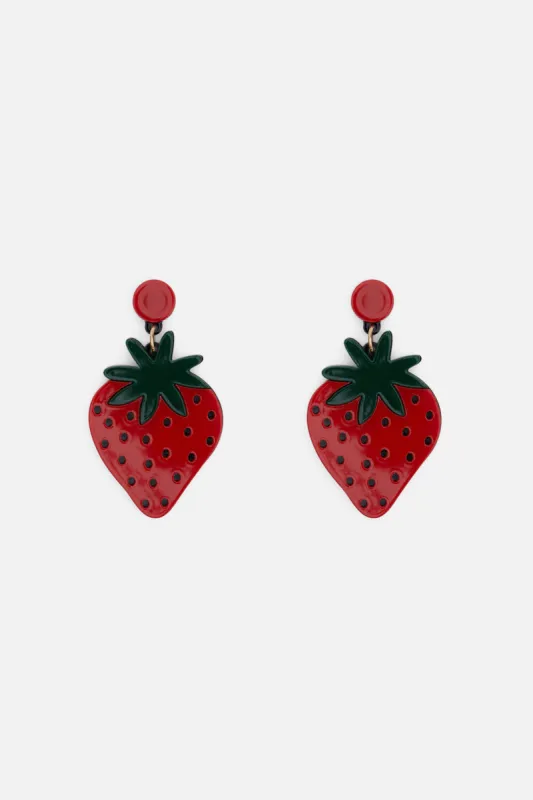 Strawberry Earrings sold by Princess Highway