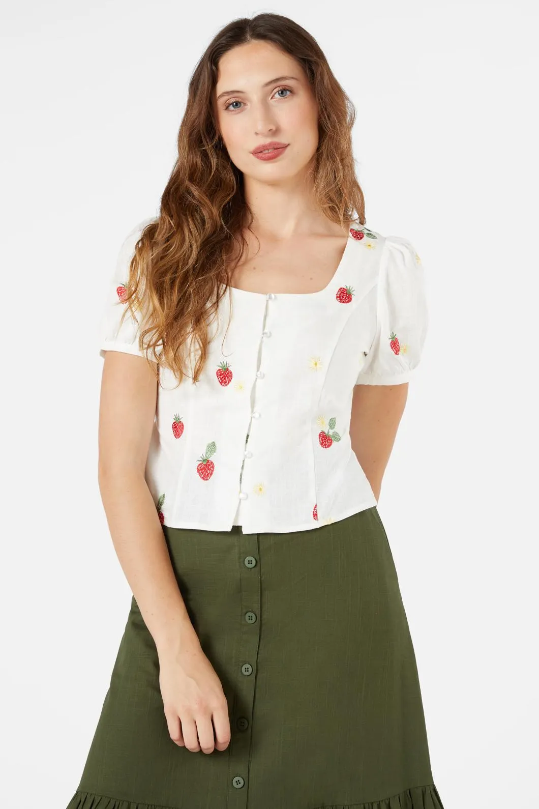 Sweet Jam Emb Top sold by Princess Highway