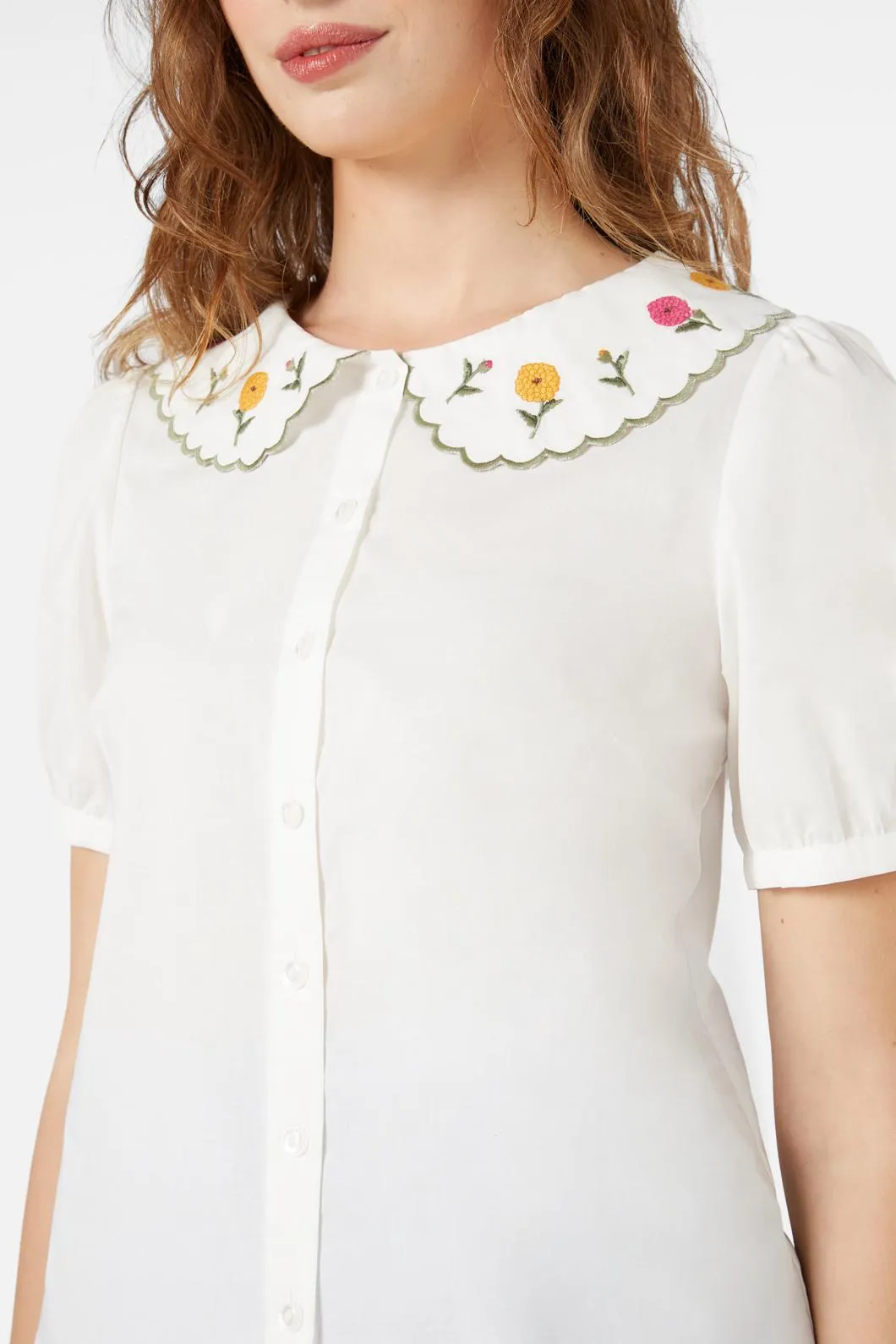 Marie Fleur Emb Blouse sold by Princess Highway product image thumbnail 5