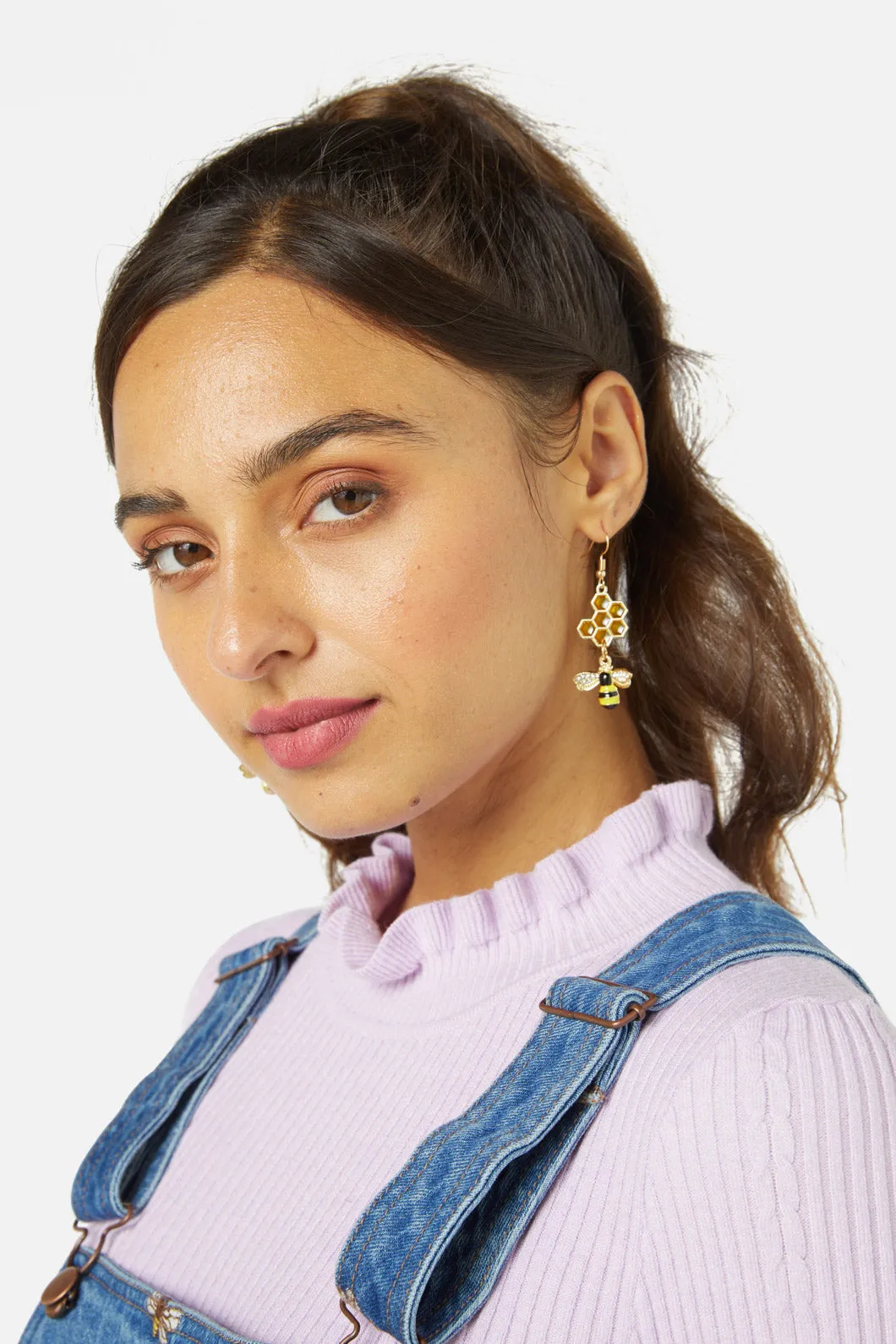 Honeycomb Bee Earrings sold by Princess Highway product image thumbnail 3