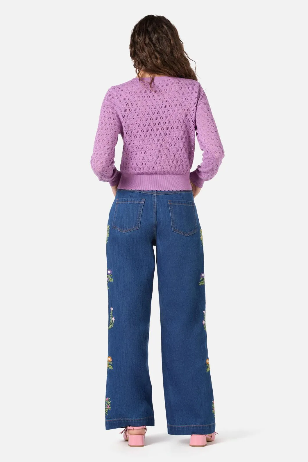 Mara Pointelle Cardigan sold by Princess Highway product image thumbnail 4