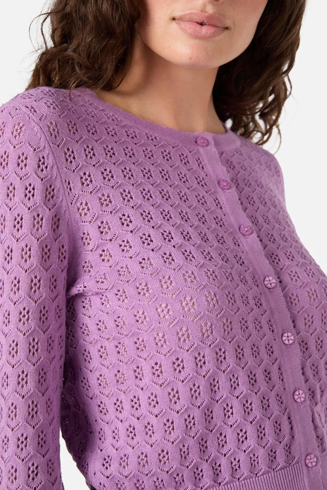Mara Pointelle Cardigan sold by Princess Highway product image thumbnail 5