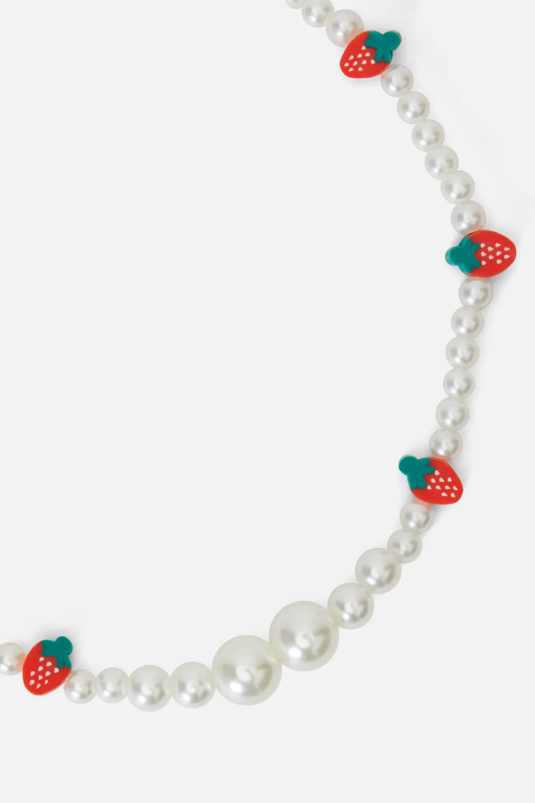 Strawberry & Pearls Necklace sold by Princess Highway product image thumbnail 4