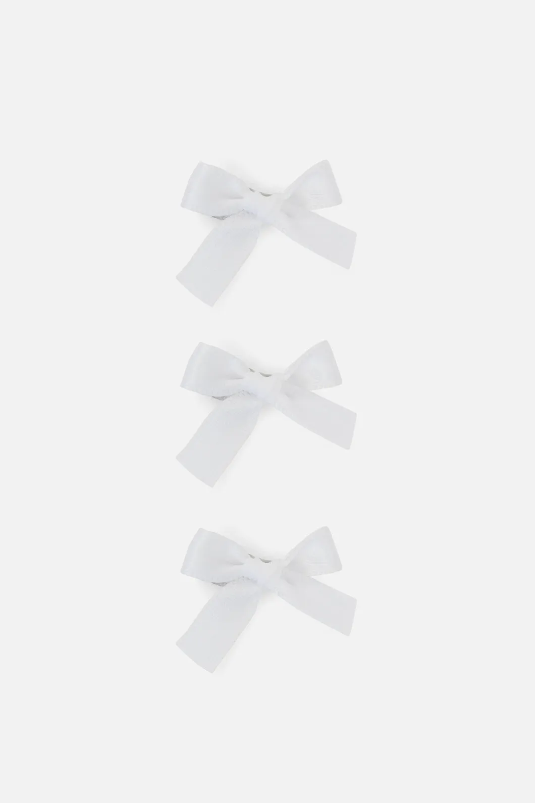 White Bow Clip Set sold by Princess Highway