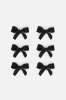 Black Bow Clip Set sold by Princess Highway