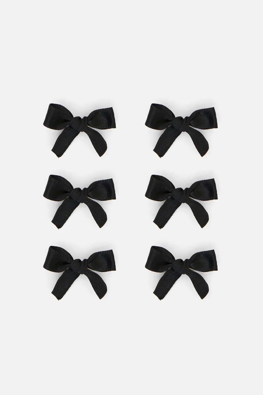 Black Bow Clip Set sold by Princess Highway