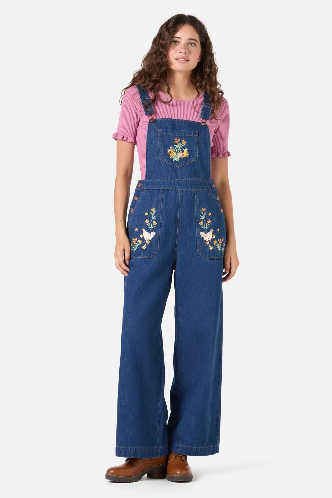 Chickens Embroidered Overall sold by Princess Highway product image thumbnail 2