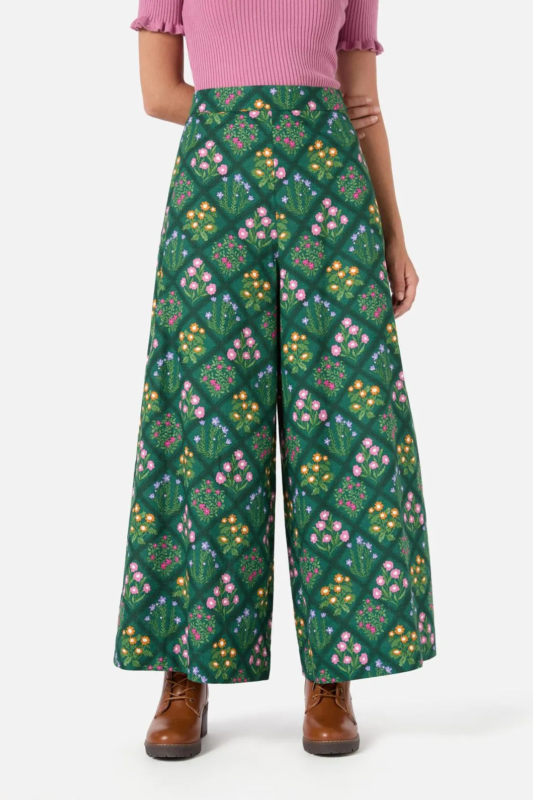 Lattice Floral Culotte sold by Princess Highway product image thumbnail 2
