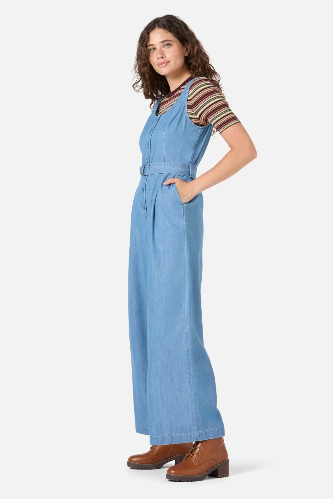 Blythe Denim Jumpsuit sold by Princess Highway product image thumbnail 3