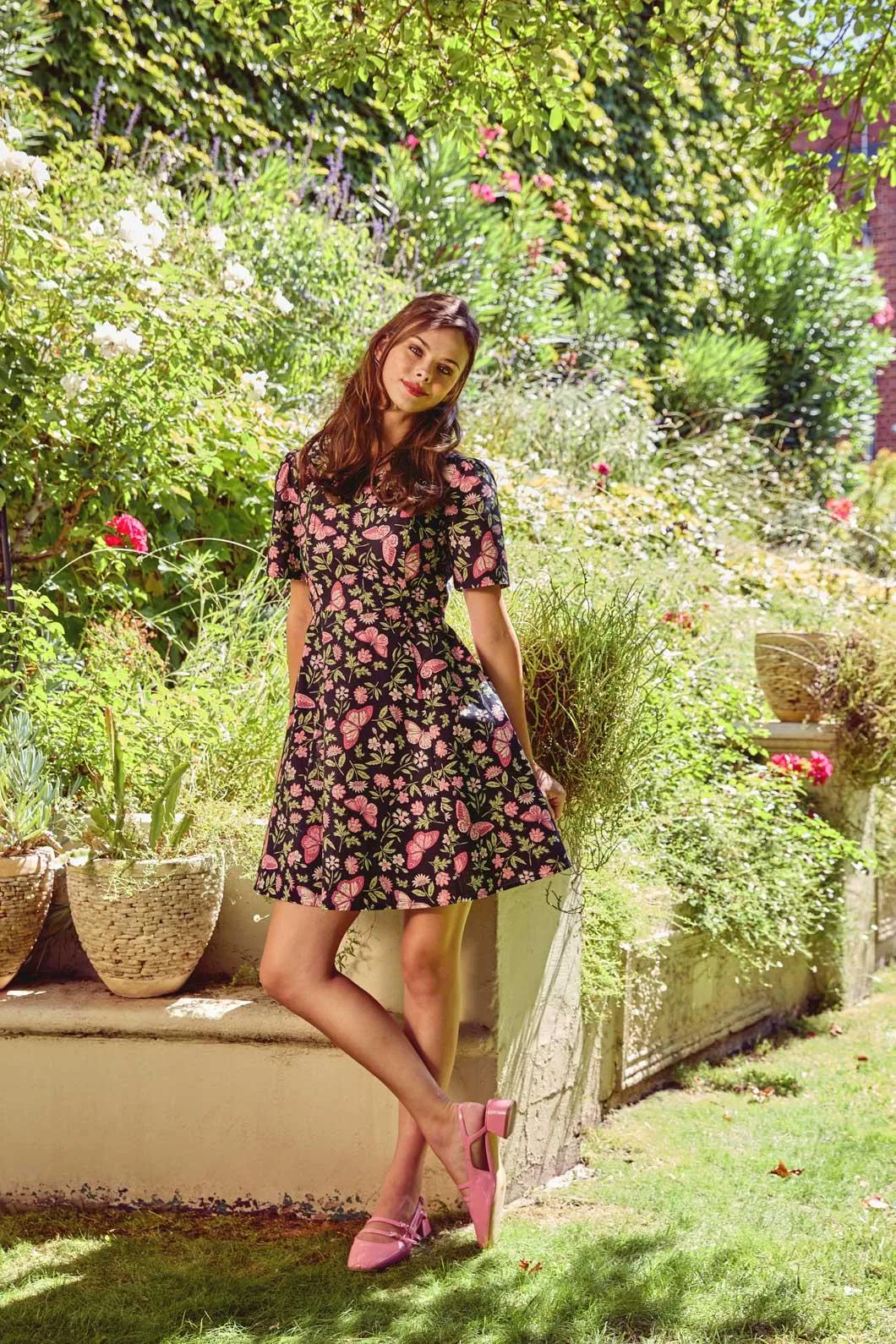 Yvette Butterfly Mini Dress sold by Princess Highway