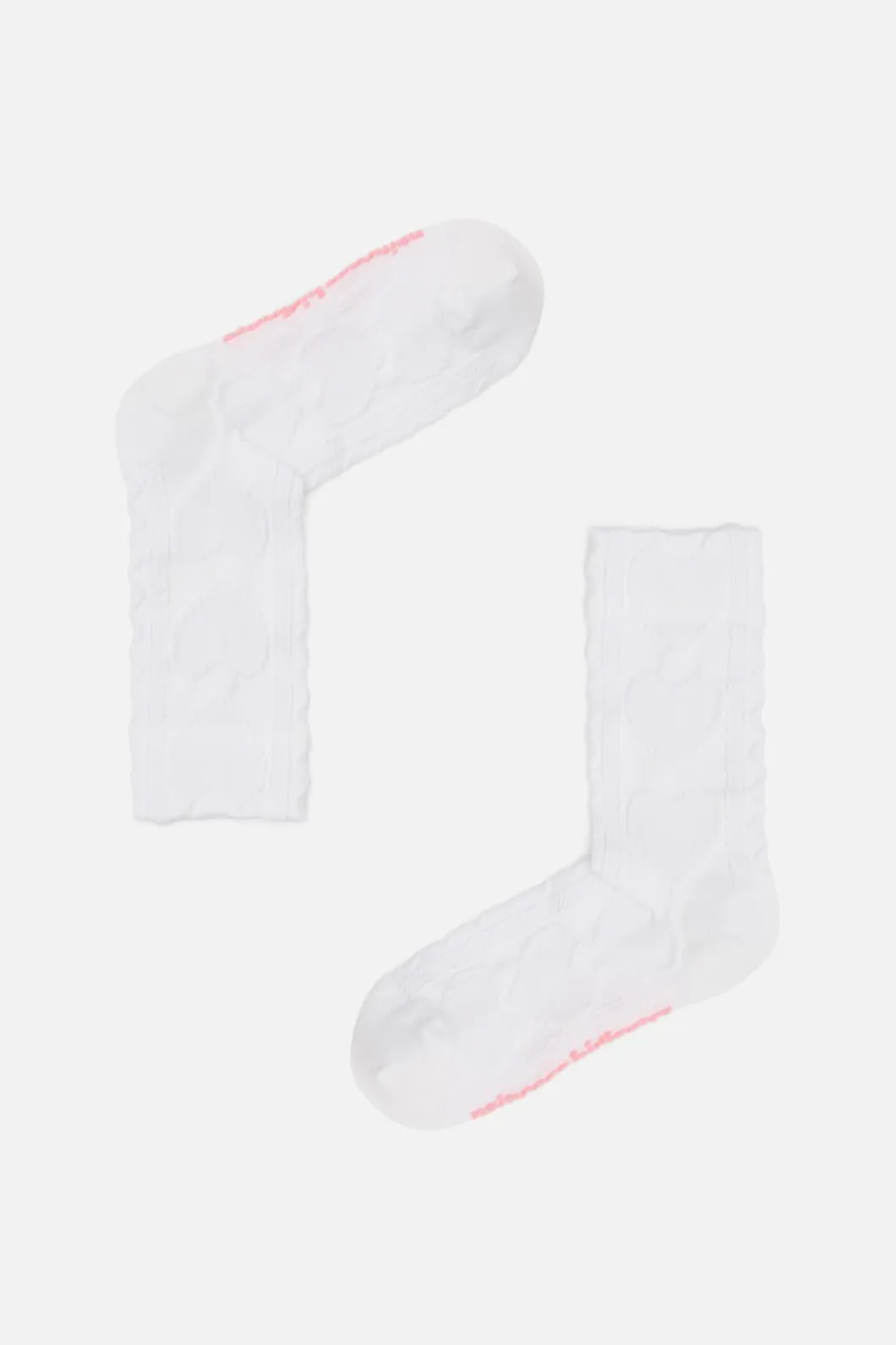 White Hearts Socks sold by Princess Highway