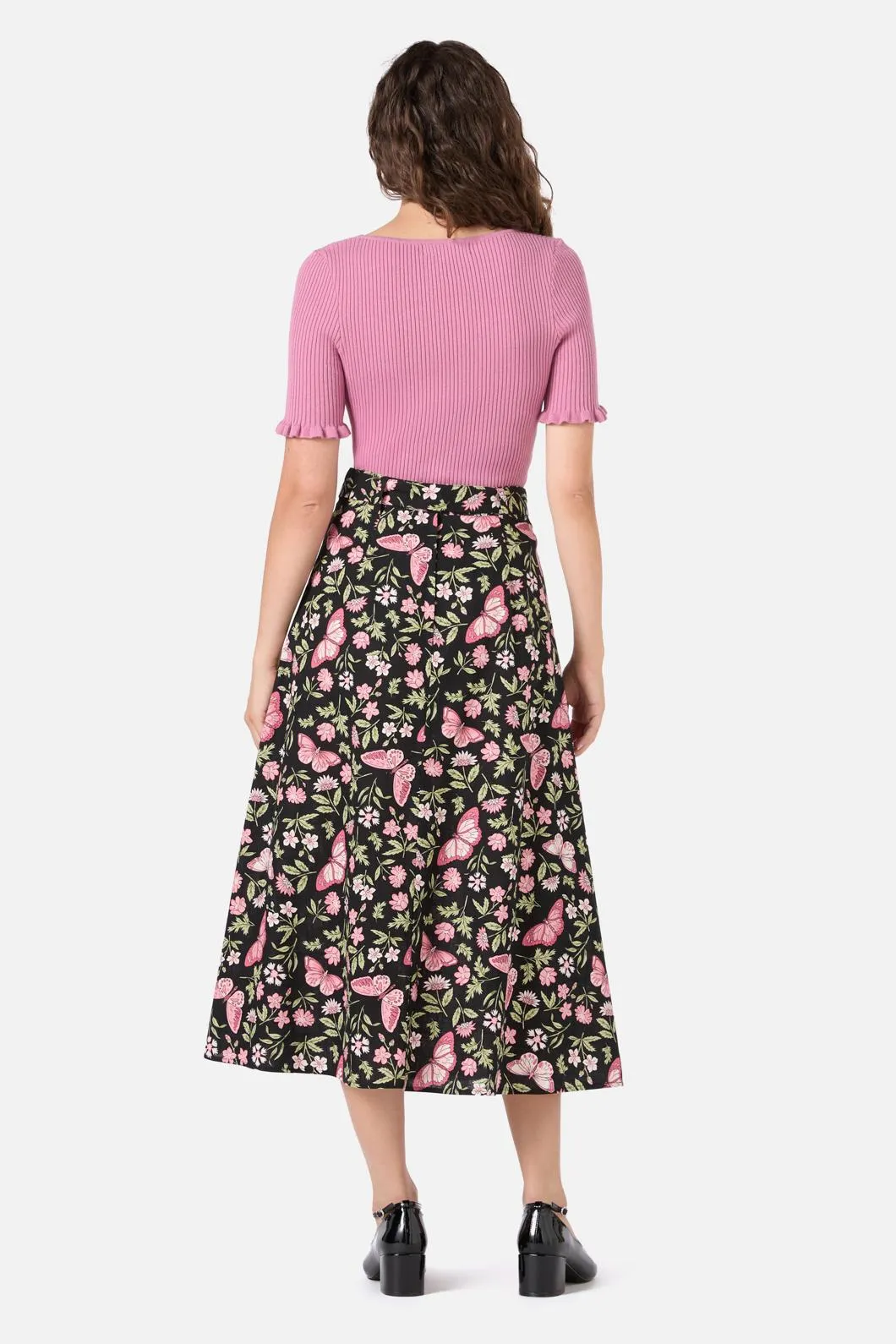Yvette Butterfly Midi Skirt sold by Princess Highway product image thumbnail 4