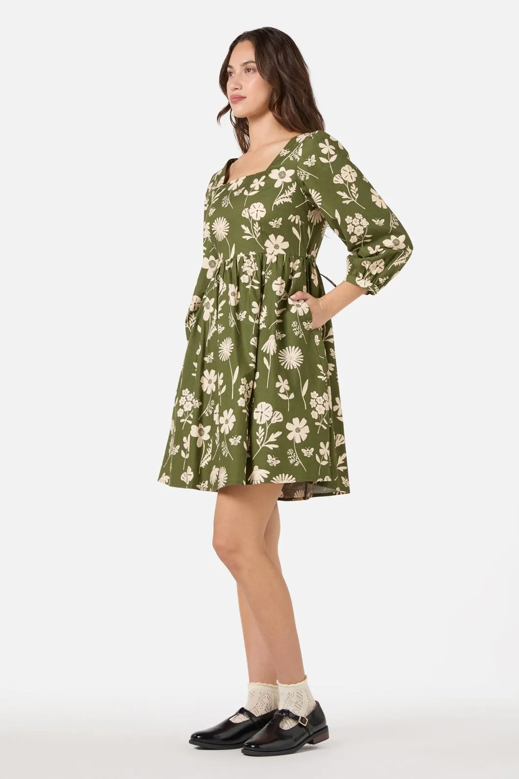 Variety Fleur 3/4 Sleeve Dress sold by Princess Highway product image thumbnail 3