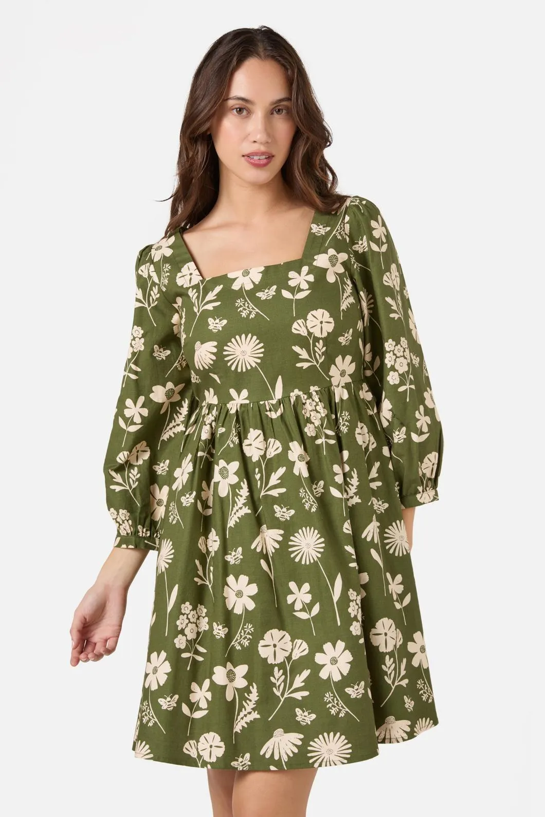 Variety Fleur 3/4 Sleeve Dress sold by Princess Highway product image thumbnail 2