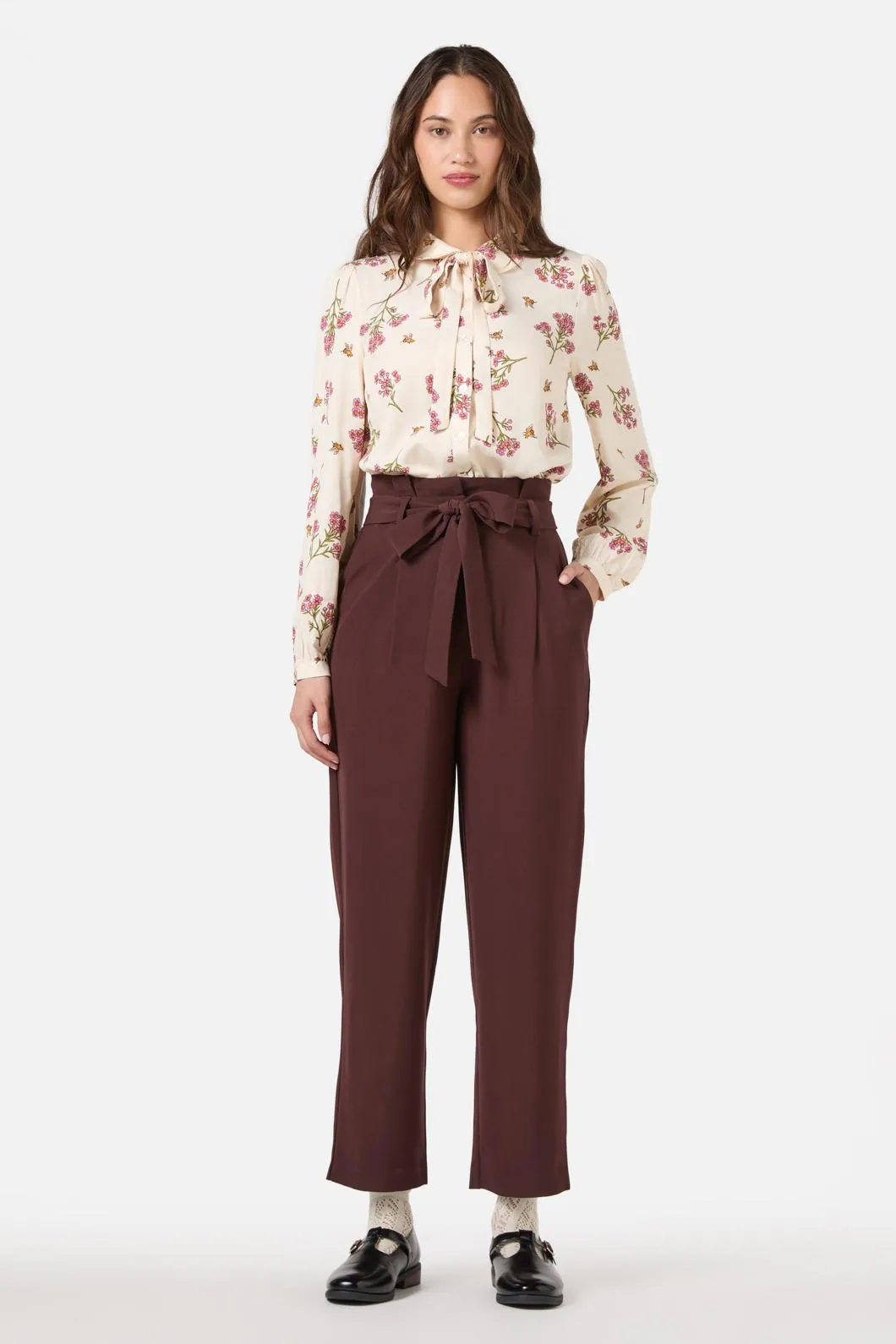 Hailey High Waisted Pleat Pant sold by Princess Highway