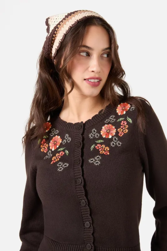 Striped Hair Scarf made by Princess Highway