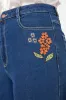 Viva Floral Embroidered Jean sold by Princess Highway
