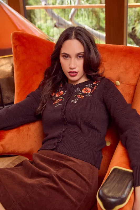 Viva Embroidered Cardigan sold by Princess Highway