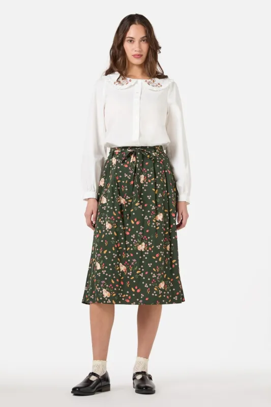 Coco Rabbit Midi Skirt sold by Princess Highway