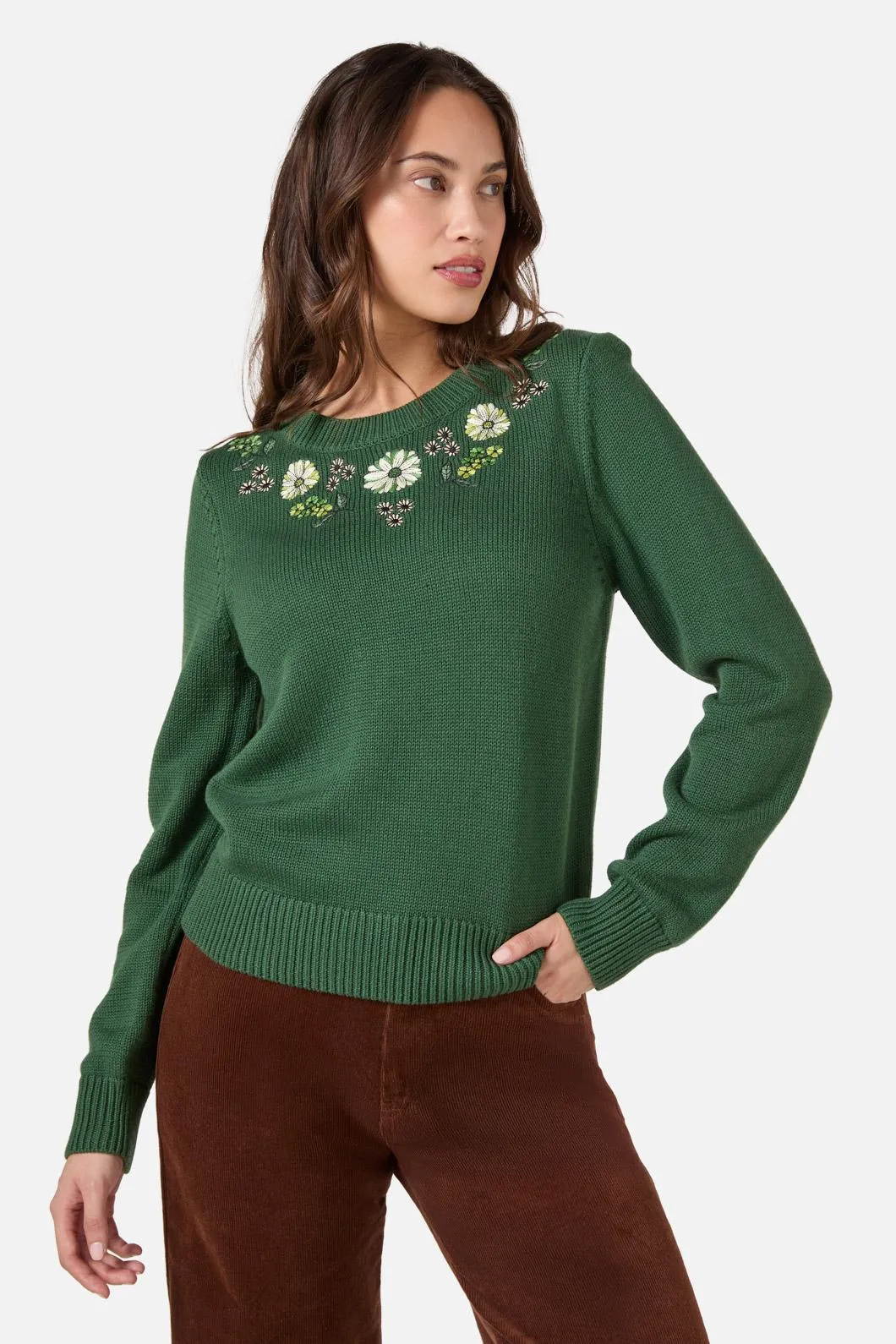 Viva Floral Embroidered Jumper sold by Princess Highway