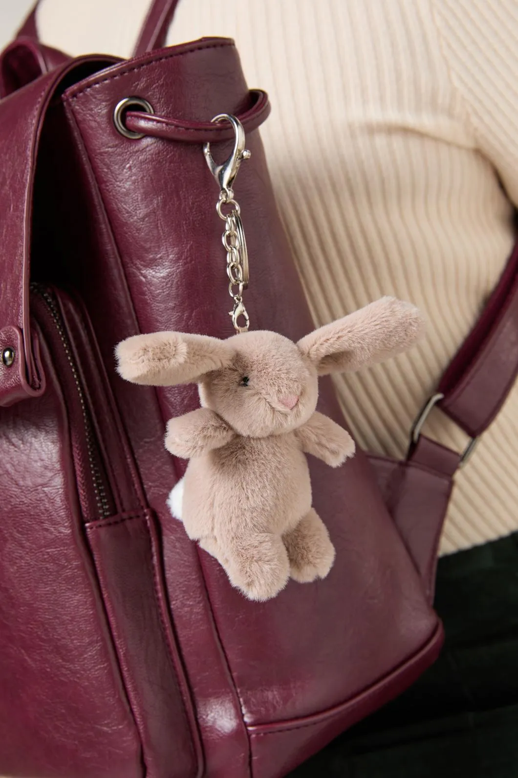 Tan Rabbit Bag Charm sold by Princess Highway product image thumbnail 2