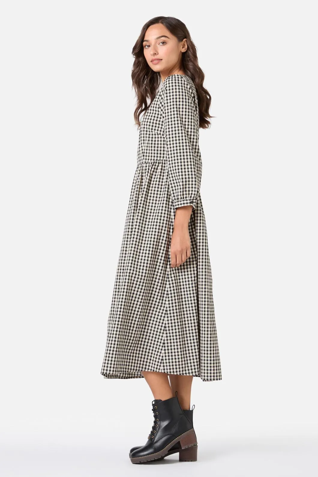 Renae Check Midi Dress sold by Princess Highway product image thumbnail 4