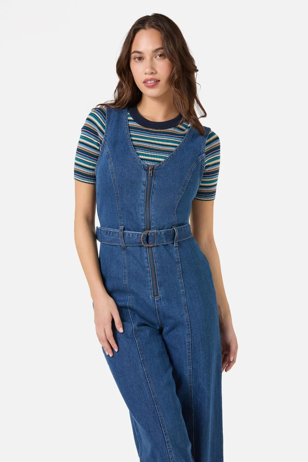 Codi Denim Sleeveless Jumpsuit sold by Princess Highway product image thumbnail 3