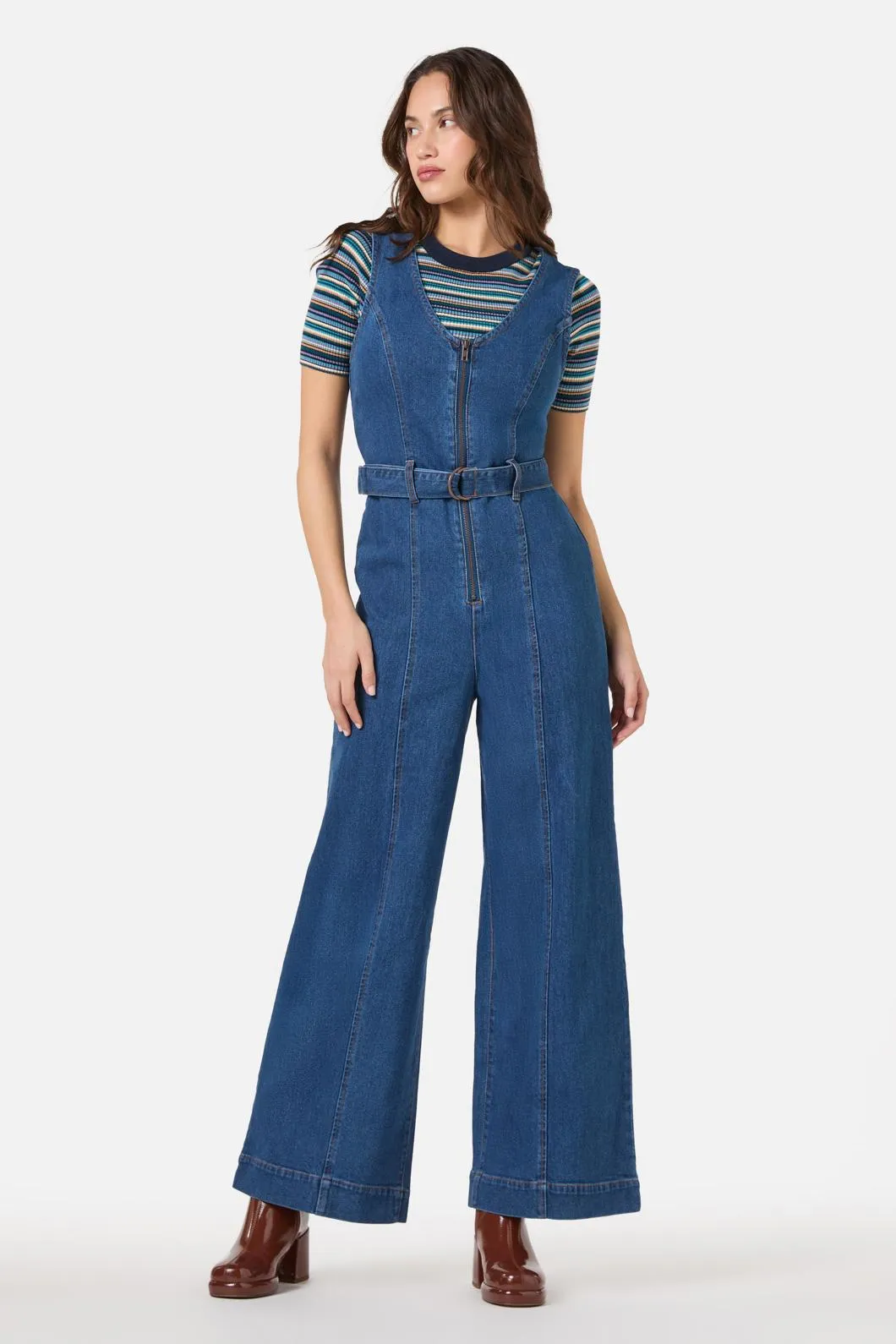 Codi Denim Sleeveless Jumpsuit sold by Princess Highway product image thumbnail 2